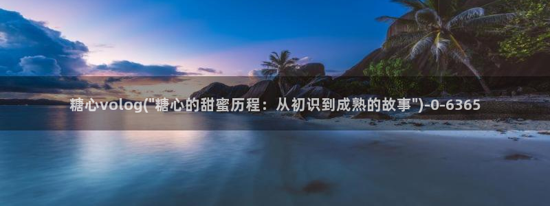 糖心视频vlog免费版