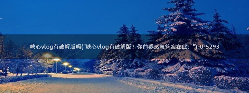 心糖vlog怎么下载